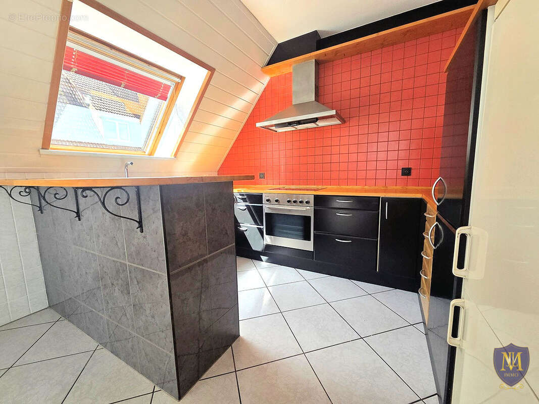 Blotzheim avec vue dégagée grand 2/3 pièces en duplex de 74 m2 avec balcon - photo 6