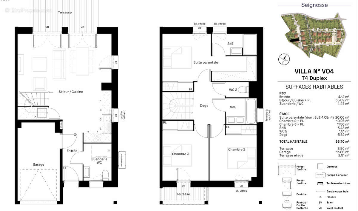 Maison à SEIGNOSSE