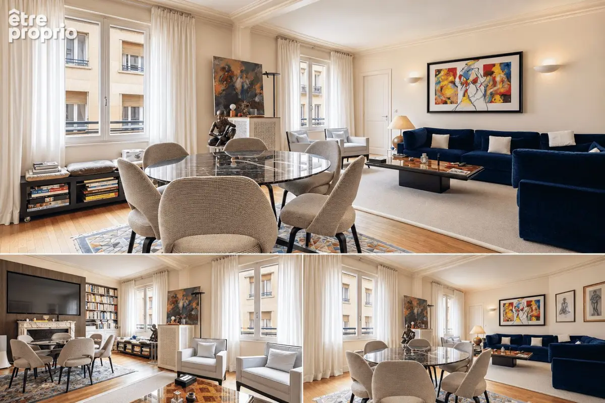 Appartement 3 pièces 77 m² à vendre à Paris-16e (75116) - photo 2