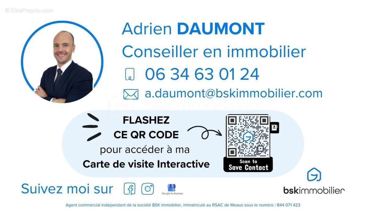 Maison à SAINT-SOUPPLETS