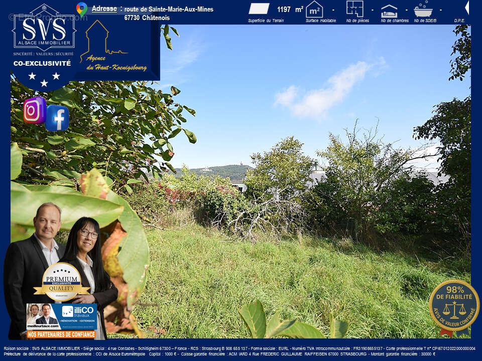 Terrain à CHATENOIS