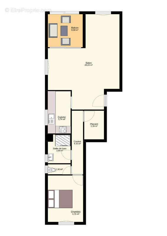 Appartement à VITROLLES