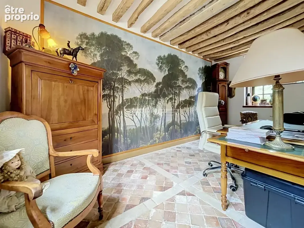 Beuvron-en-auge. splendide manoir du xviie avec ses dependances sur 1,1 ha - photo 12