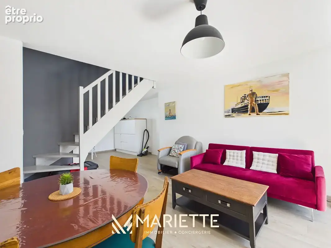 "HADDOCK" Bord de mer, arrière corniche - Appartement duplex T3 avec balcon en bord de mer - photo 8