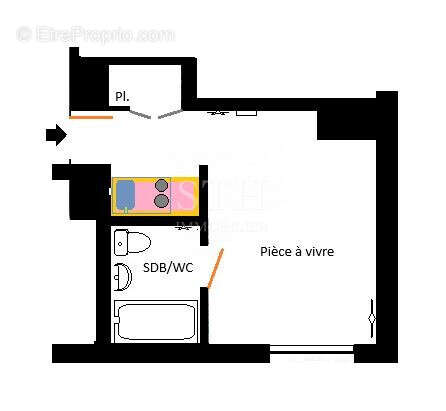 Appartement 18 m² à Issy-Les-Moulineaux  - photo 7