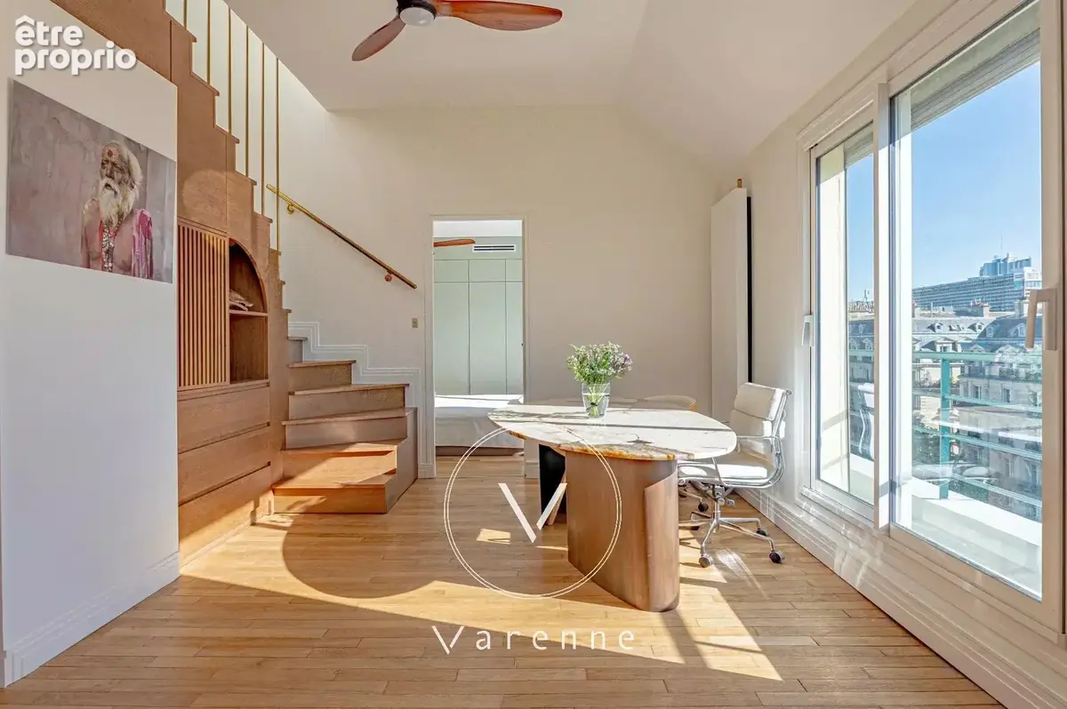 EXCLUSIVITE - Appartement à vendre 76m2 carrez avec terrasse 30m2 vue sur tout Paris - photo 12