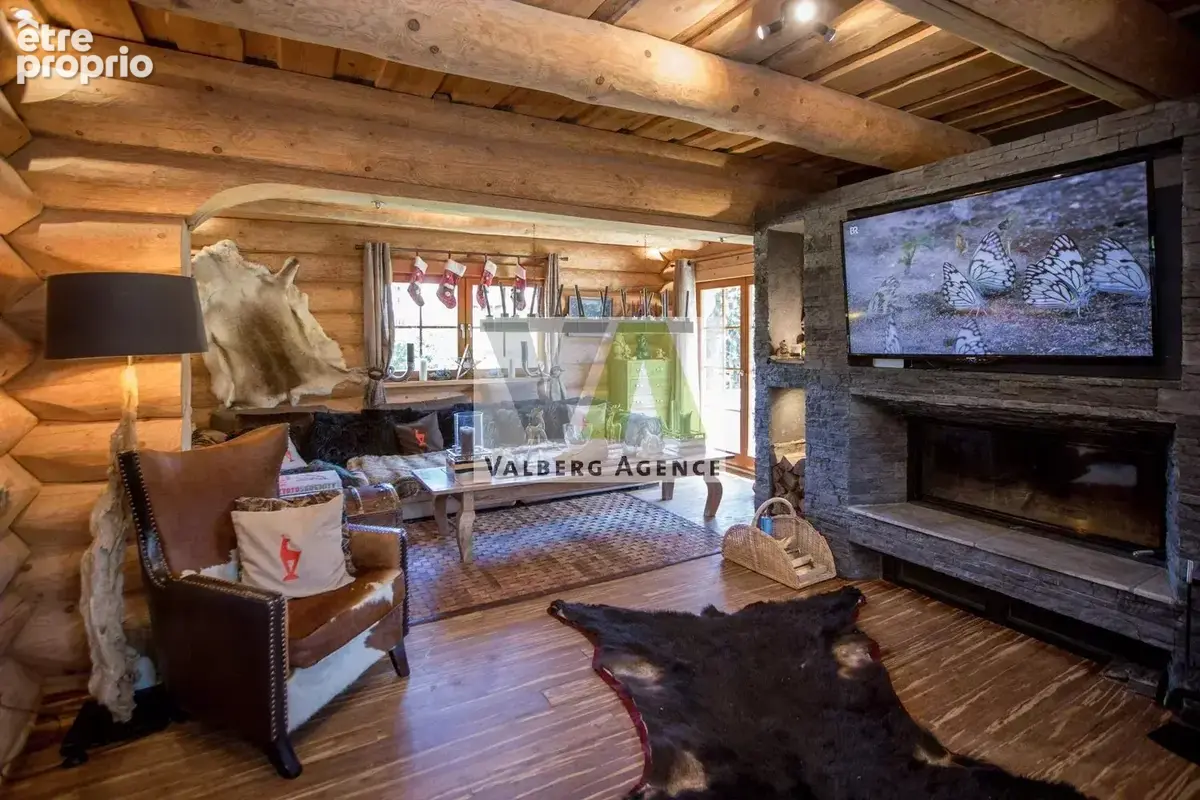 Chalet d'exception en rondins au pied des pistes - photo 6