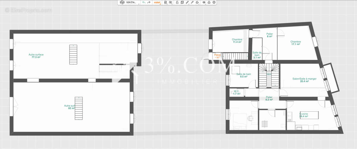 Appartement à MIRECOURT