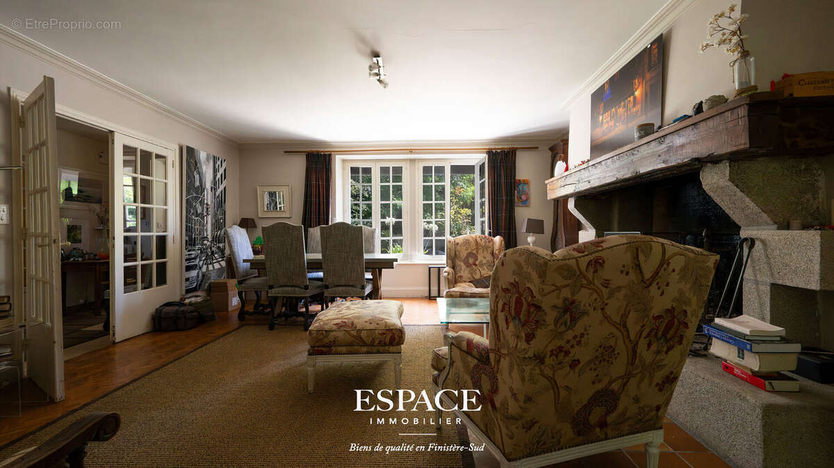 A vendre à Trégunc près des plages - charme breton - pierres anciennes et jardin paysager de 4 320 m² - photo 8
