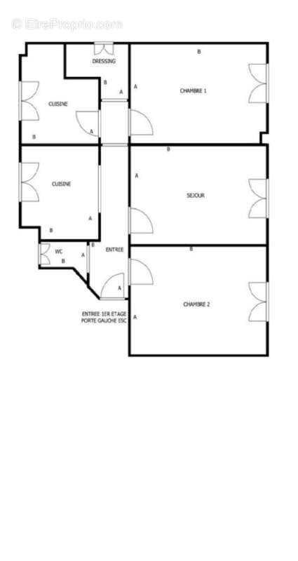 Appartement à COURBEVOIE