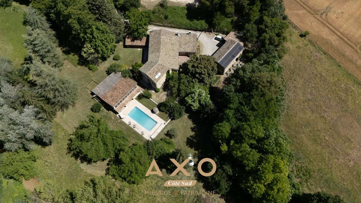 Pays de forcalquier - lurs - bastide - 518 m² - 8 chambres - piscine - salle de concert - parc 3 ha - 1 870 000  - photo 20