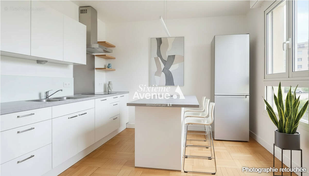 A vendre - Appartement Grasse 3/4 pièces de 78 m² - résidence sécurisée -  garage 17 m2 - photo 3