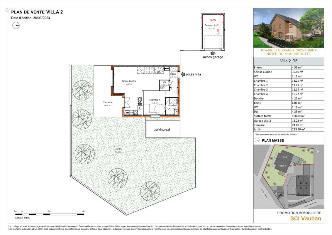 Maison à SAINT-NIZIER-DU-MOUCHEROTTE