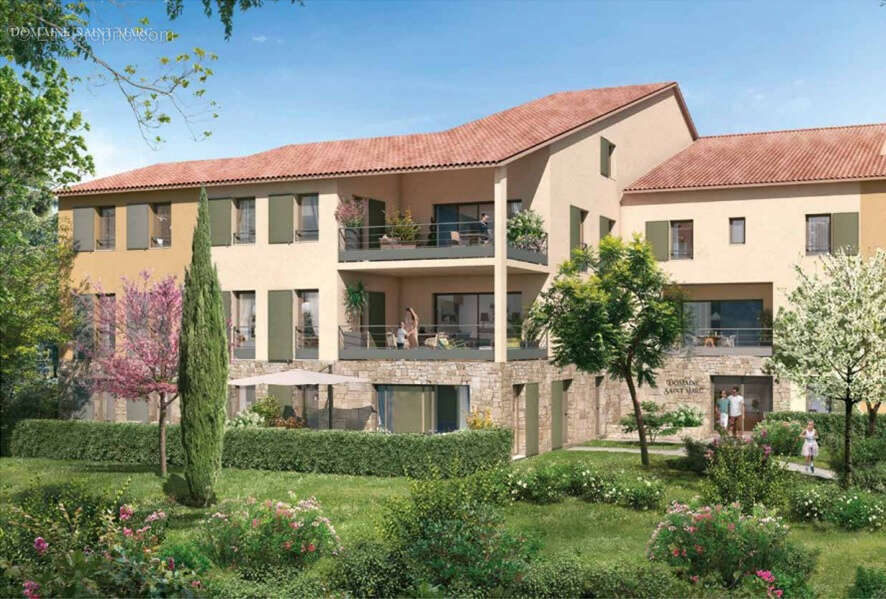Appartement t4 avec jardin a vendre sur aix en provence st marc jaumegarde - photo 3