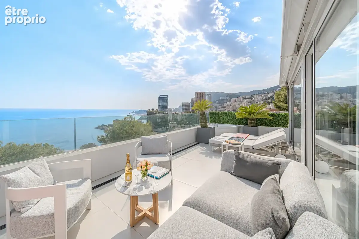 Roquebrune-cap-martin   duplex d’exception avec terrasse panoramique & vue mer - photo 3