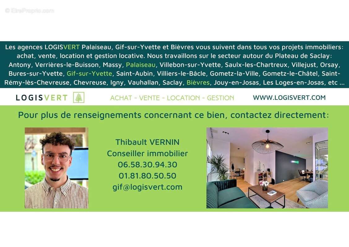 Appartement à PALAISEAU