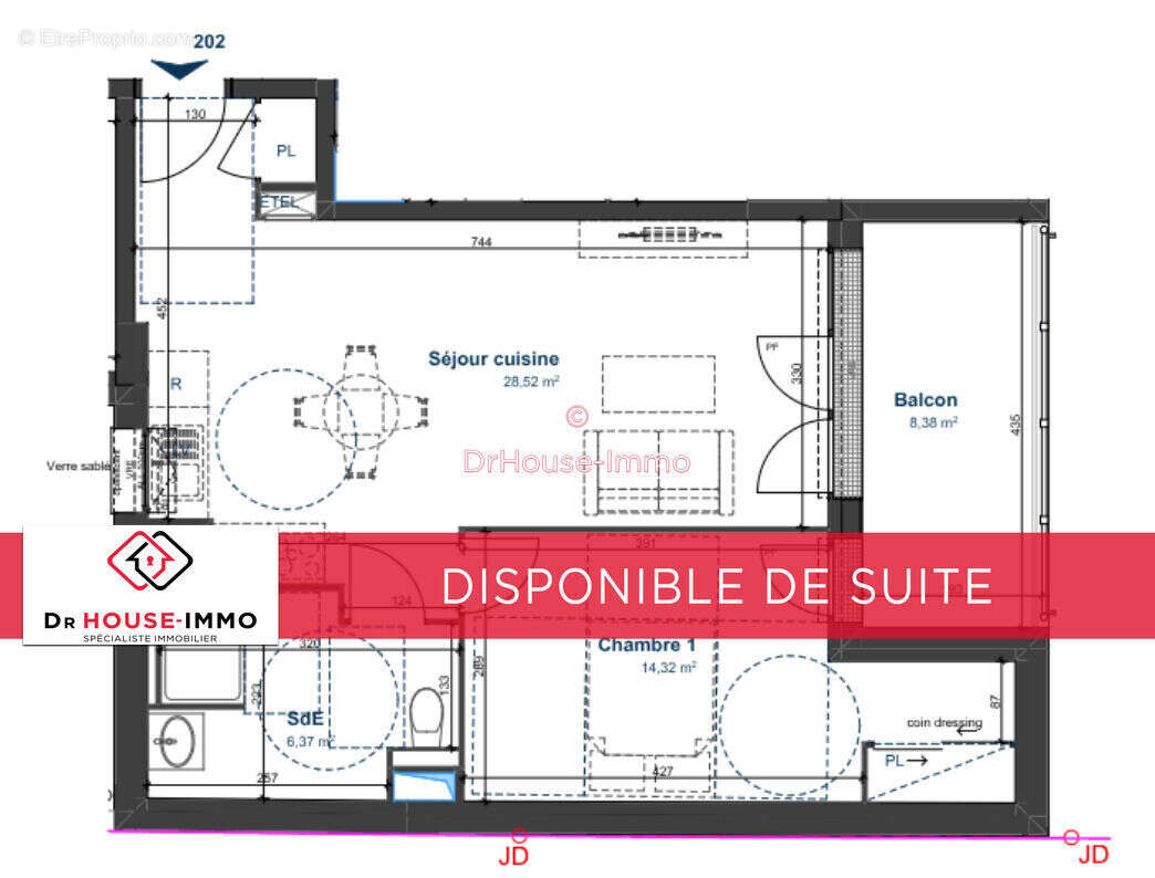 Appartement à OUISTREHAM