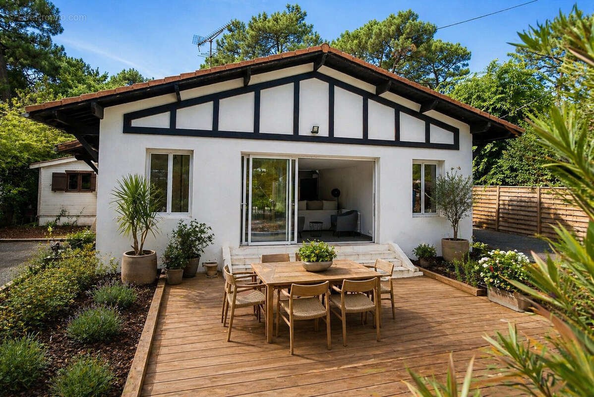 image réalisée à partir de l'IA. Idée d'aménagement - Maison à LE BOUSCAT