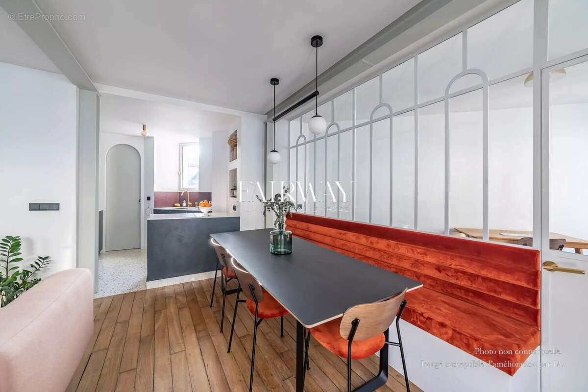 Appartement rénové par architecte Paris 2e - 64 m² - 2 chambres - Calme et lumineux proche rue du Nil - photo 11
