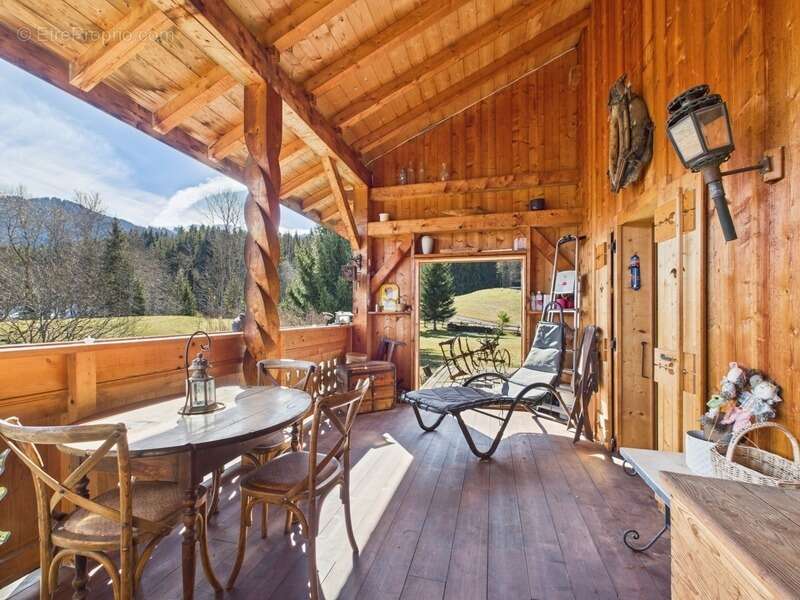 Haute Savoie (74), à vendre MORILLON - Domaine skiable du Grand Massif - Ferme Savoyarde P9 - photo 9