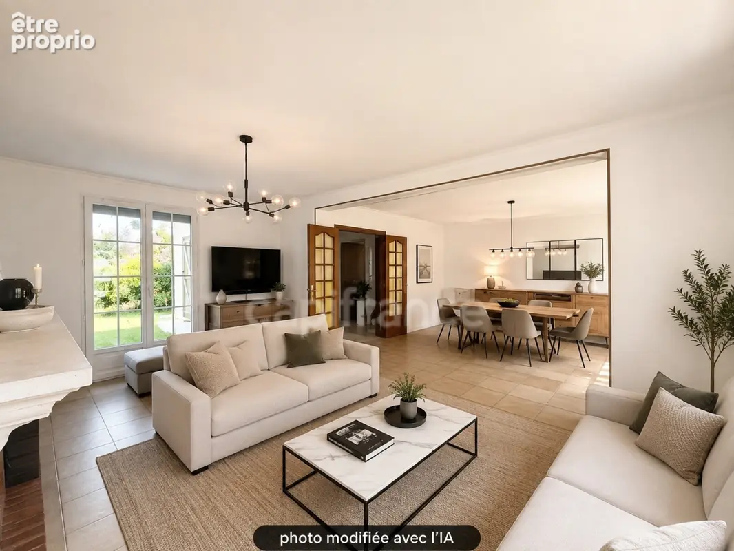 Maison familiale de 131 m² à vendre à Cergy Village – 3 chambres, bureau, jardin et garage - photo 1