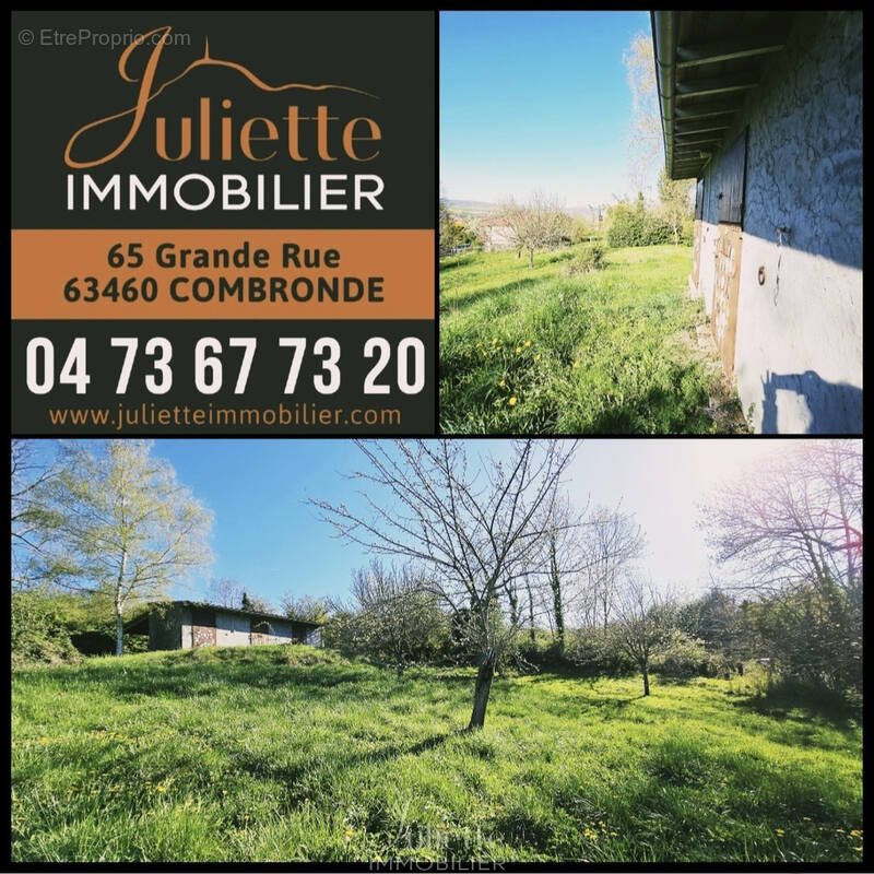 Terrain à COMBRONDE