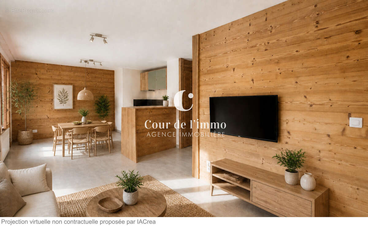 Le biot - appartement 2 pieces 45m2 avec vue panoramique - photo 5