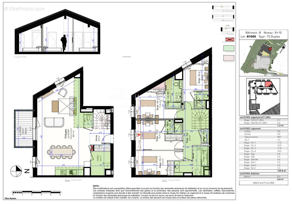 Appartement à MACOT-LA-PLAGNE