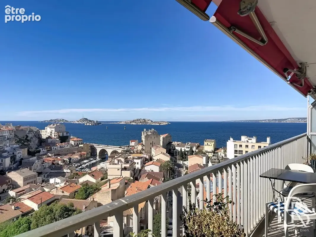 À vendre - 3 pièces 92 m² avec terrasse et vue mer panoramique - Marseille 7ᵉ - photo 3