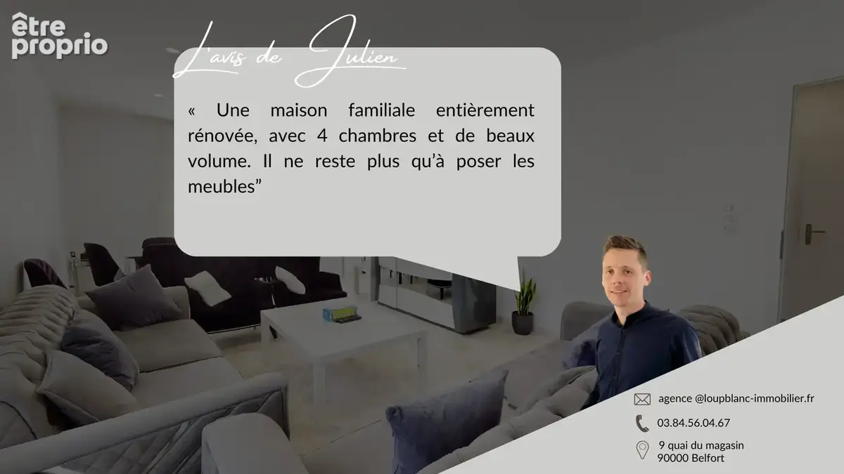 Maison renovée et spacieuse - Cravanche - photo 15
