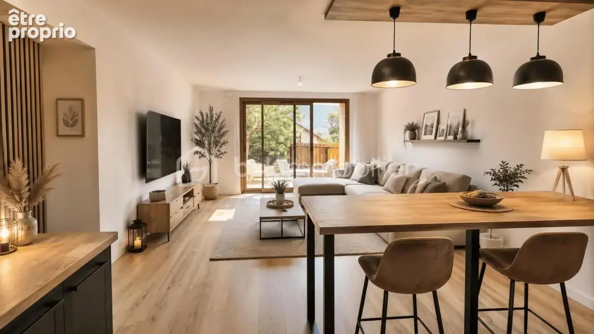Bas de maison *T4 87 m² avec jardin, *grande terrasse et vue montagnes - photo 2