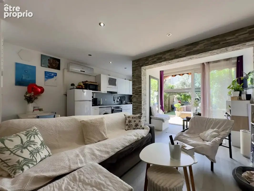 Villeneuve-loubet – studio avec jardin, terrasse & piscine - photo 3