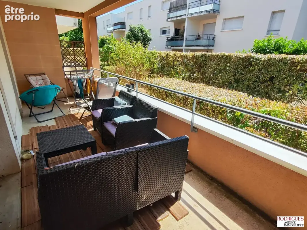 Terrasse - Appartement à POITIERS