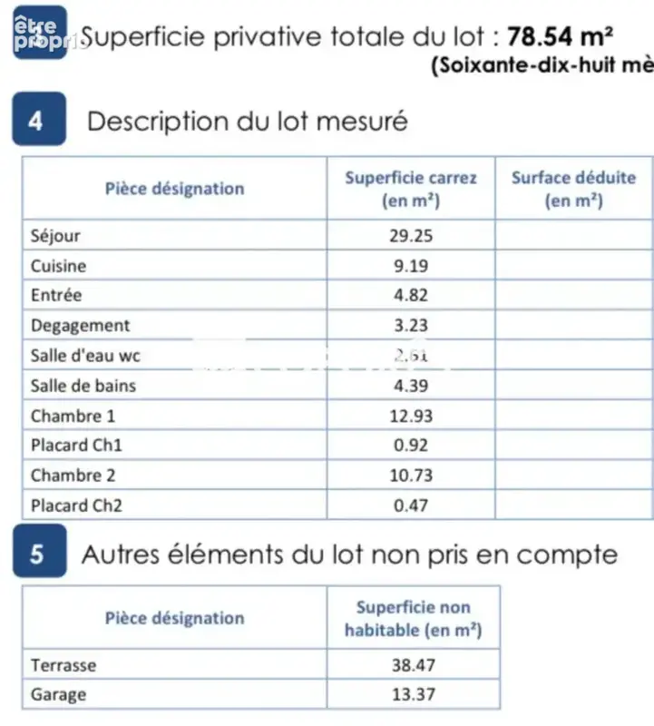 Appartement Saint Laurent Du Var 3 pièce(s) 78 m2 - photo 16