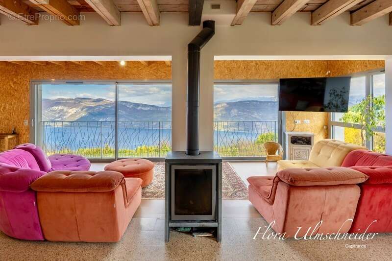 Propriété d'exception avec vue lac et Mont Blanc – 271 m² – DPE C – Ontex - 35 minutes de Chambéry, 40 minutes d’Aix-les-Bains,  - photo 3