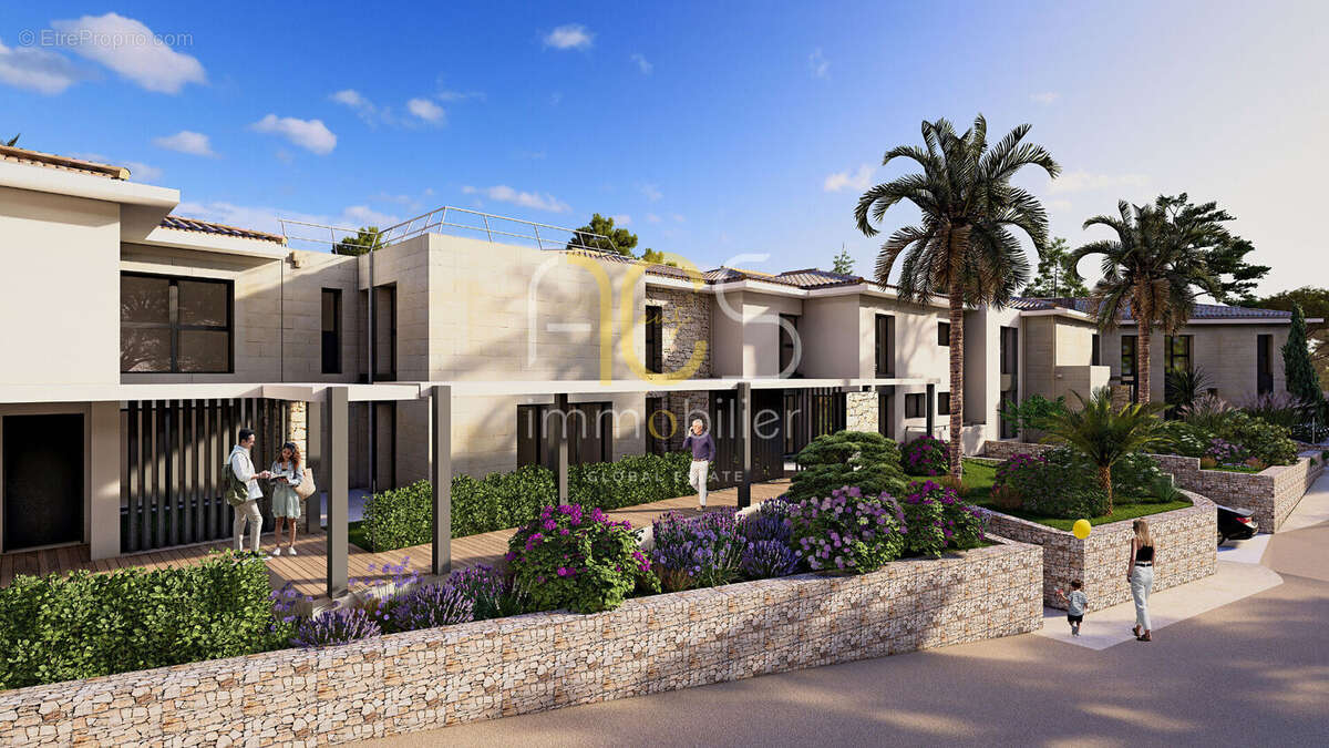 Sainte-Maxime - Appartement T3 de 78 m² avec jardin et terrasse, vue mer - 200m de la plage - photo 2