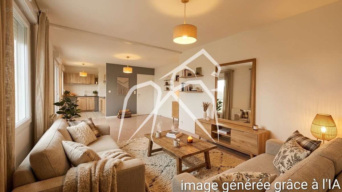 Appartement T3 de 67 m²  LE PETIT-QUEVILLY (76140) - photo 4