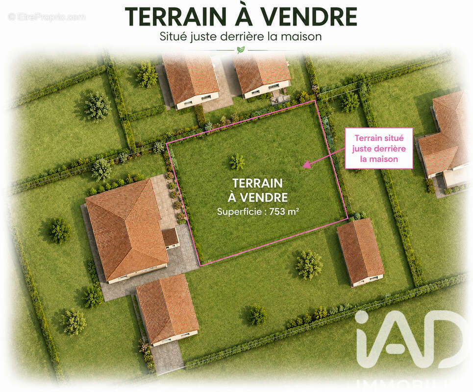 Photo 3 - Terrain à CADAUJAC