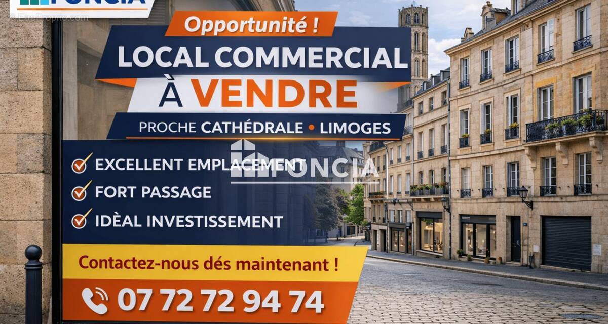 Commerce à LIMOGES