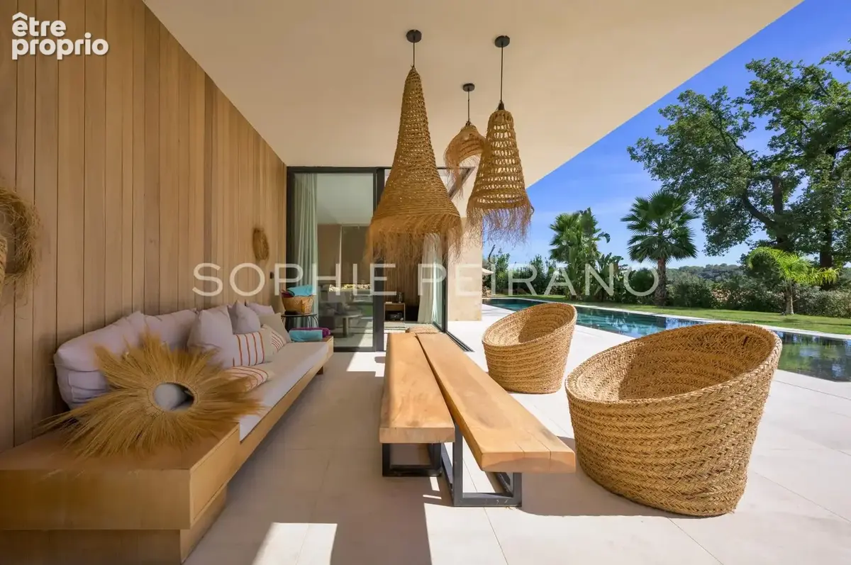 Opio - villa contemporaine avec piscine - photo 13