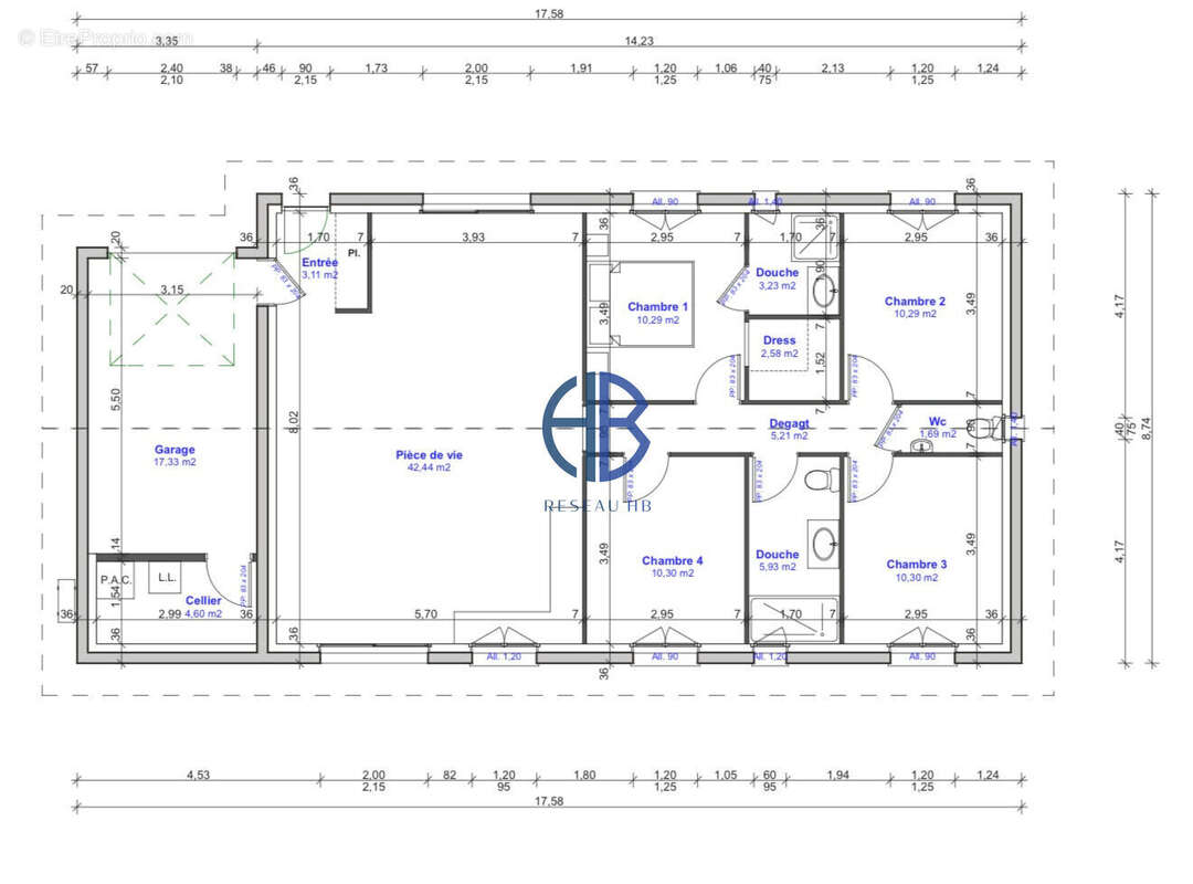 Maison à SAINT-SIMEON-DE-BRESSIEUX