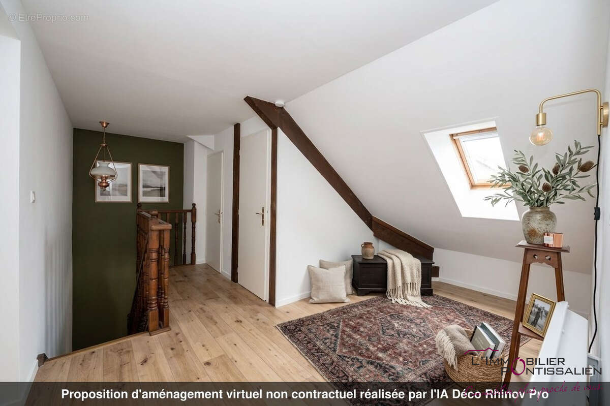 Pontarlier centre ville : duplex dernier etage - photo 25