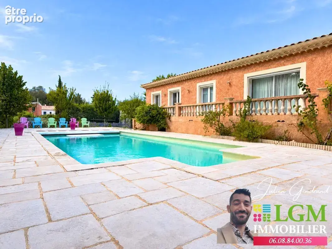  nozières – maison de plain-pied 4 chambres, piscine & garage  - photo 2