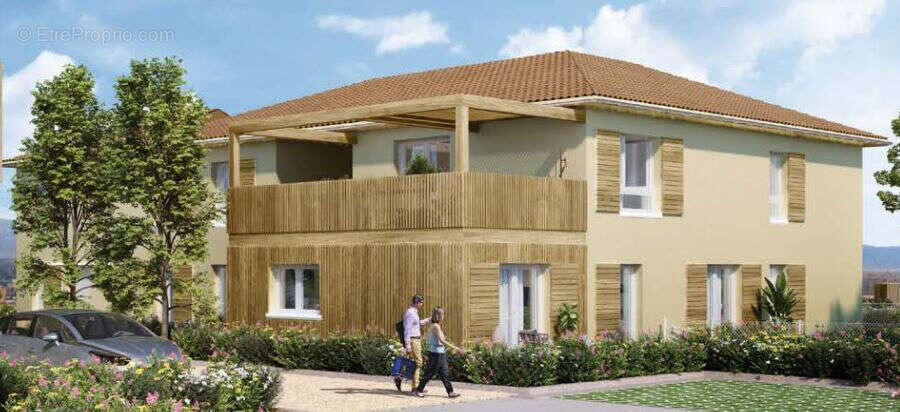 Appartement T3 de 66 m² avec jardin de 206 m² + place privative à Saint-Just - construction en cours - photo 6