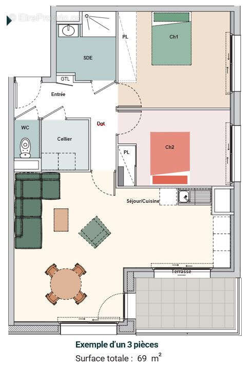 Appartement à RETIERS