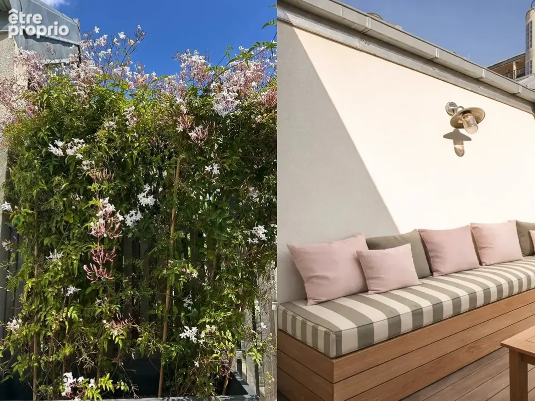Bas de Puteaux - Jean-Jaurès - Theatre / Duplex avec terrasse - photo 9
