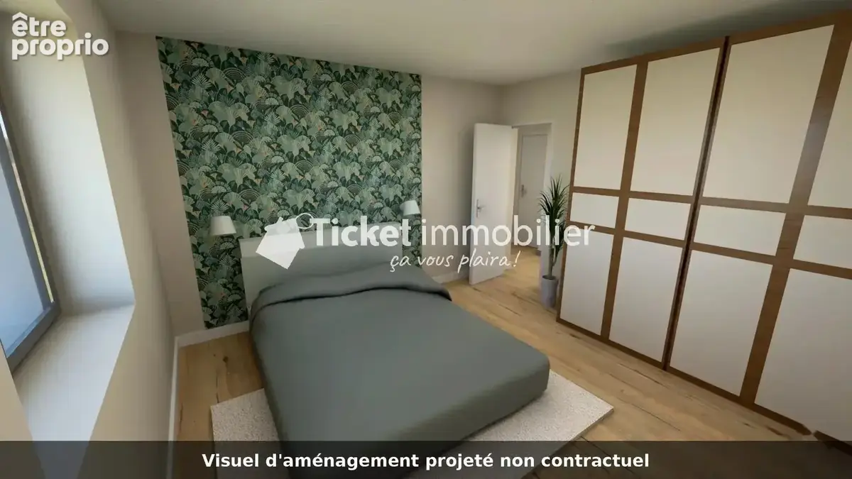 Appartement t3 55m2 pompignan 1er étage, 2,80 m sous plafond, chambres côté jardin, sans charges de copropriété, toiture neuve e - photo 11