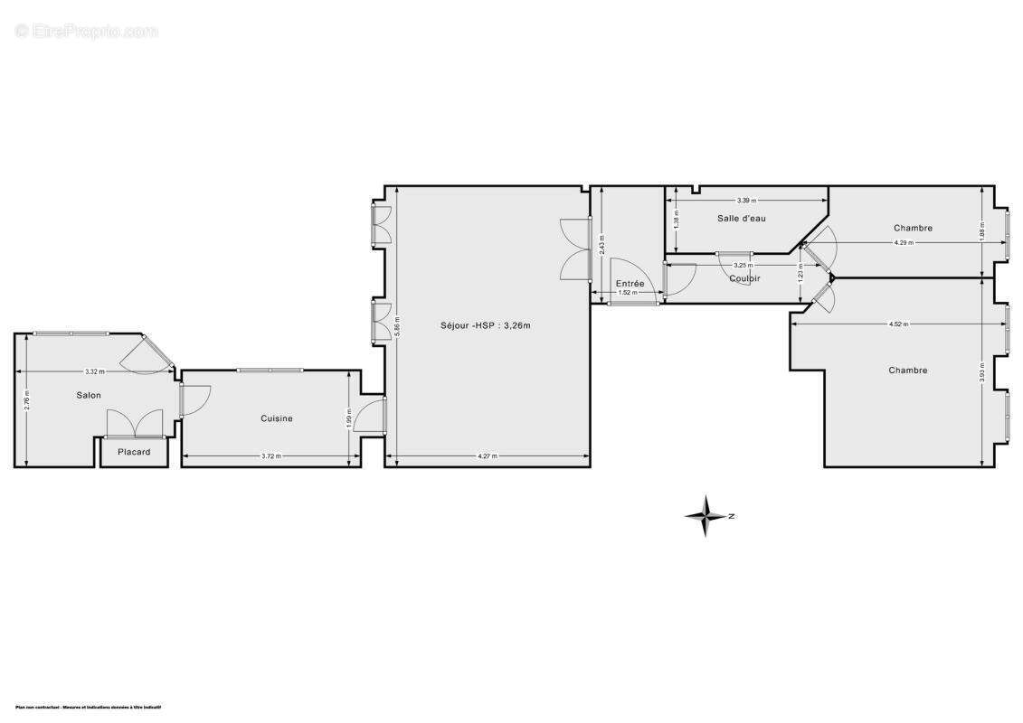 Appartement à MARSEILLE-1E
