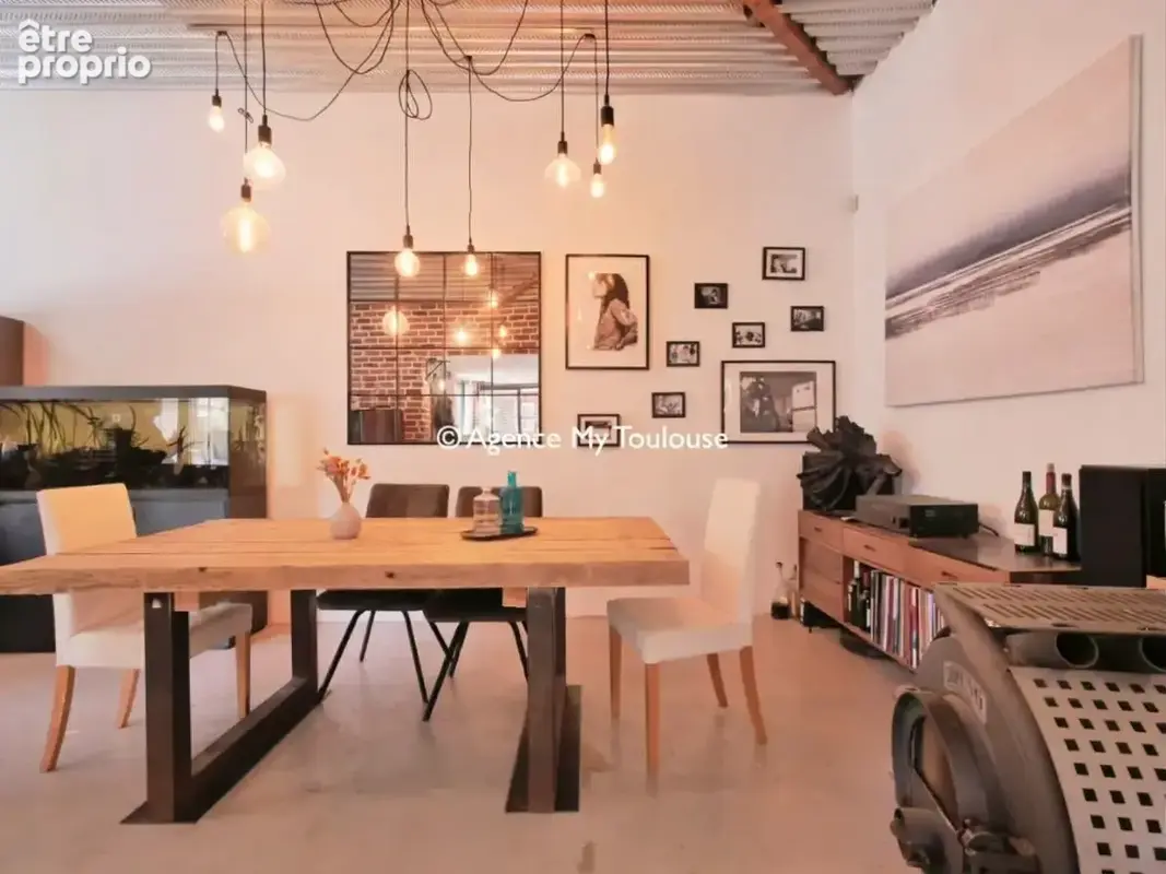 Maison Loft T3 de 88m2 avec une agréable cour arborée. - photo 10