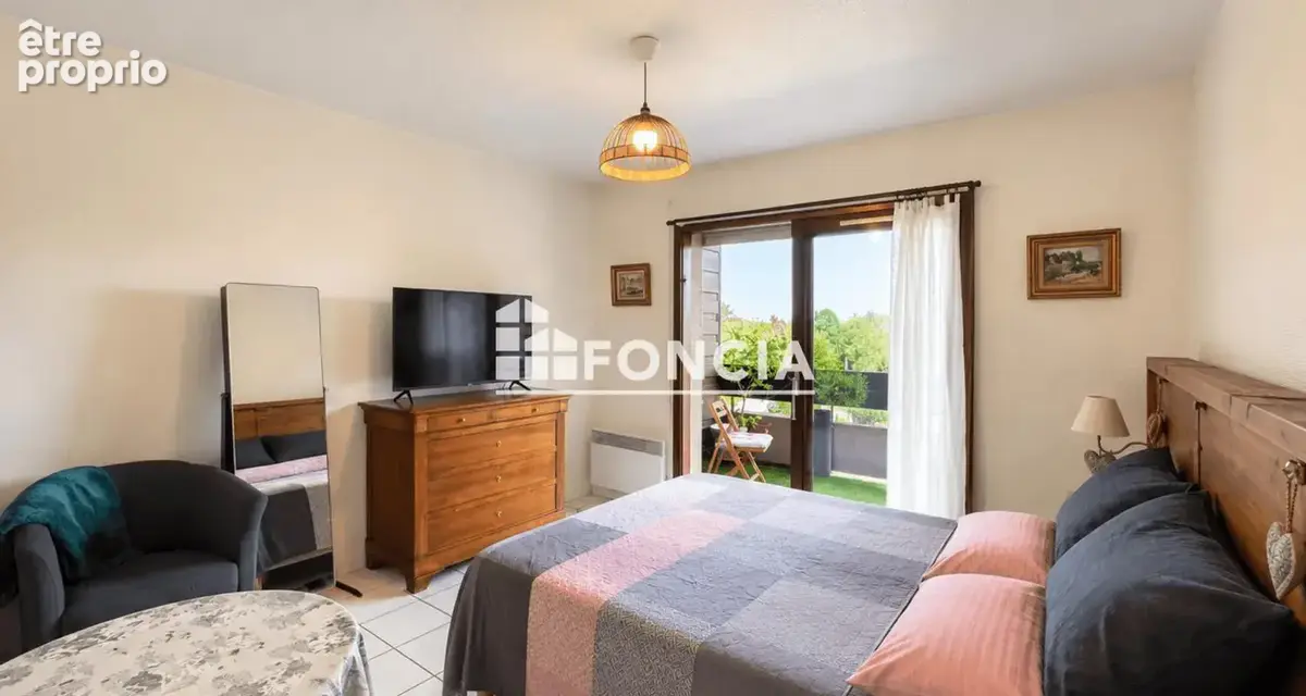 Fonctionnnel studio avec balcon au coeur de DOUVAINE - photo 4